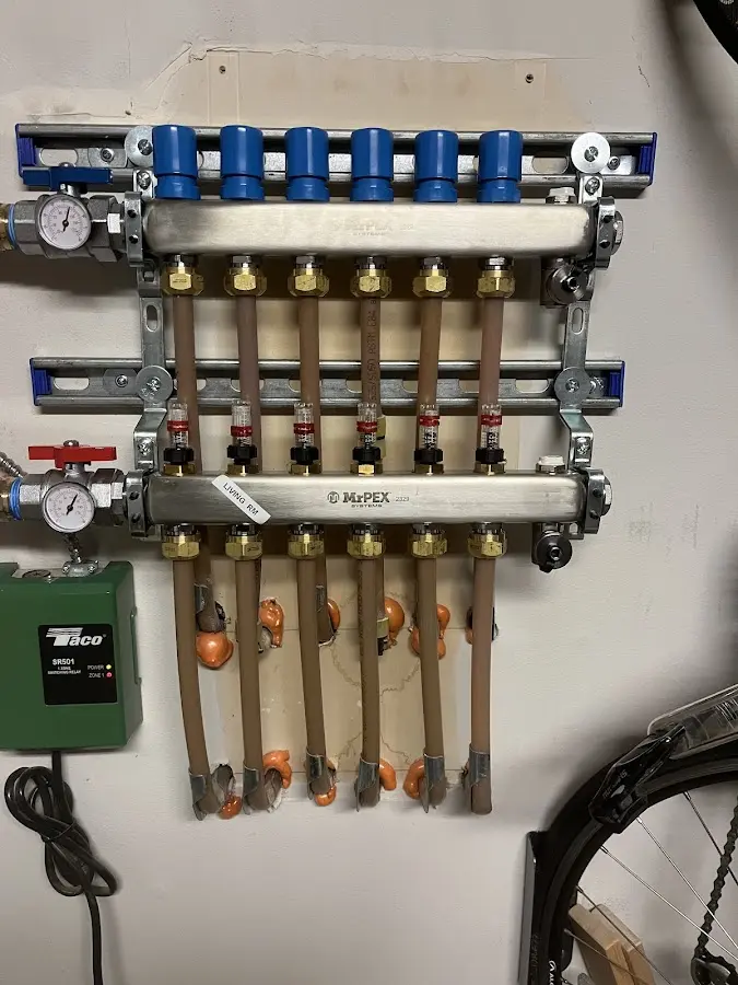 Plumber performing Leak Detection at a residential property in Opelousas